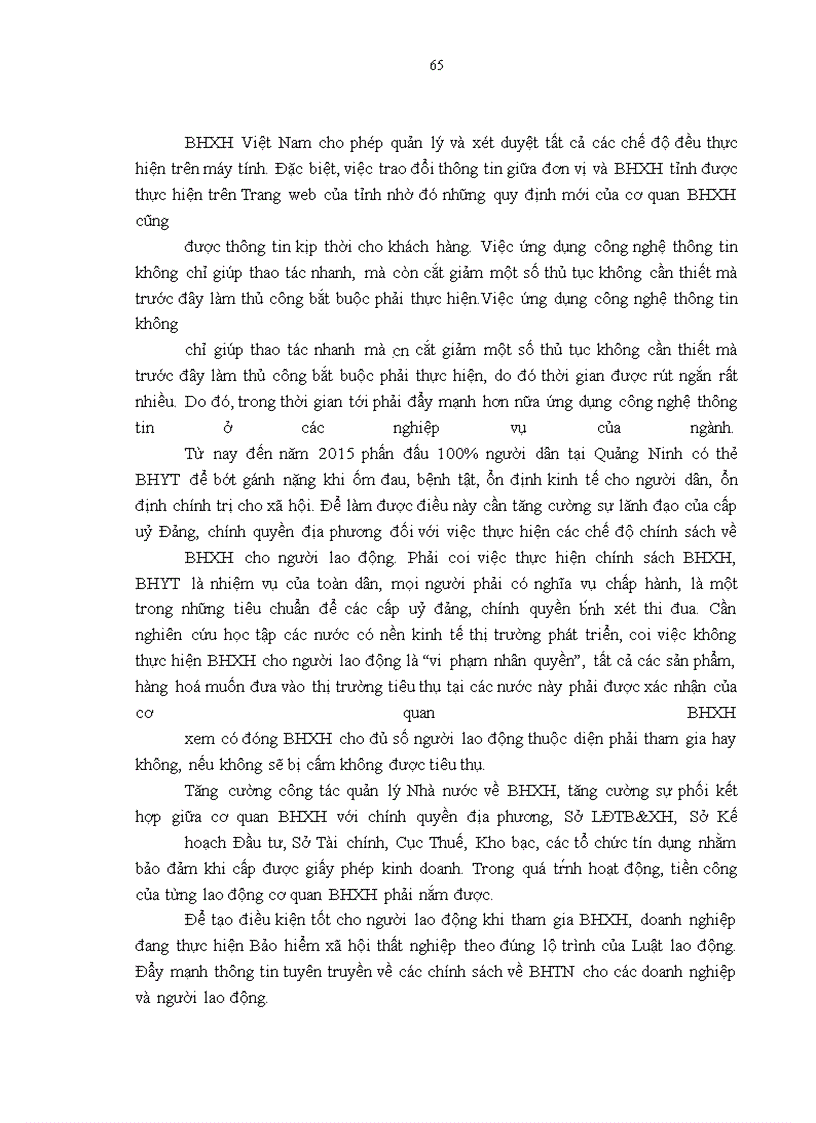 image for page Một số giải pháp cải tiến hoạt động đào tạo và phát triển cán bộ công chức nhà nước tại BHXH tỉnh Quảng Ninh