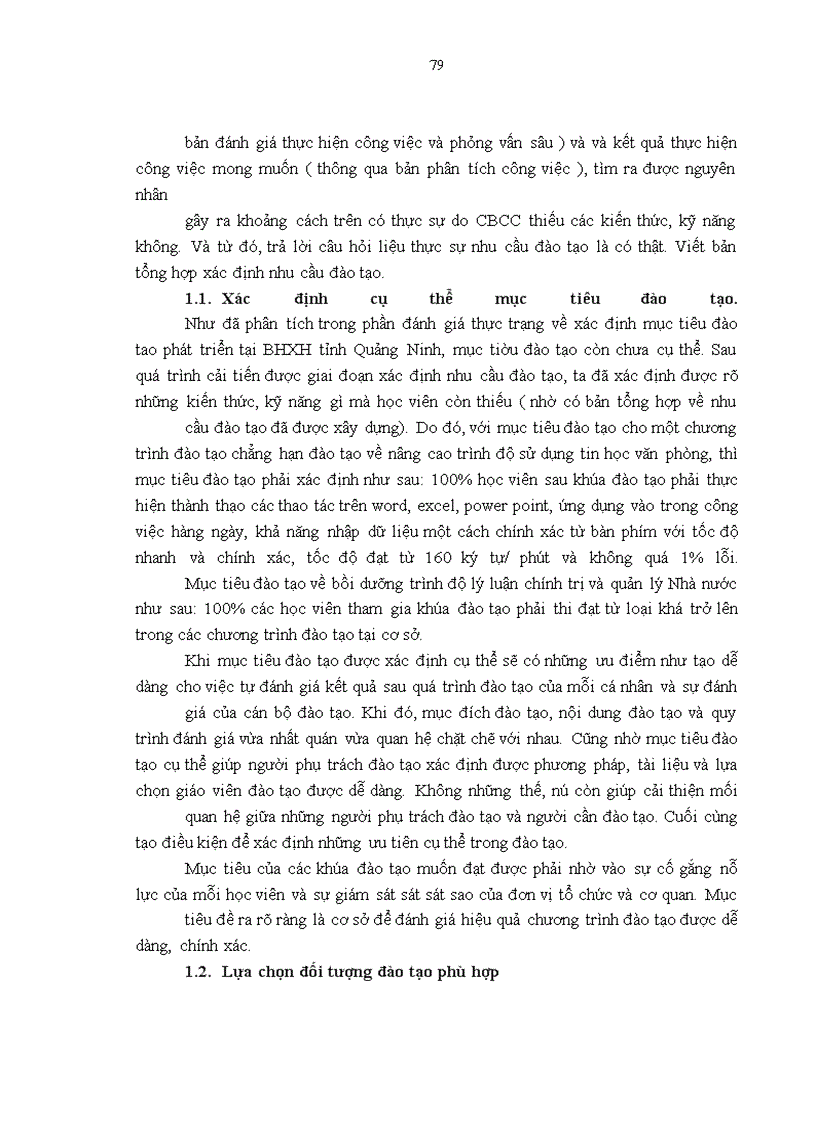 image for page Một số giải pháp cải tiến hoạt động đào tạo và phát triển cán bộ công chức nhà nước tại BHXH tỉnh Quảng Ninh
