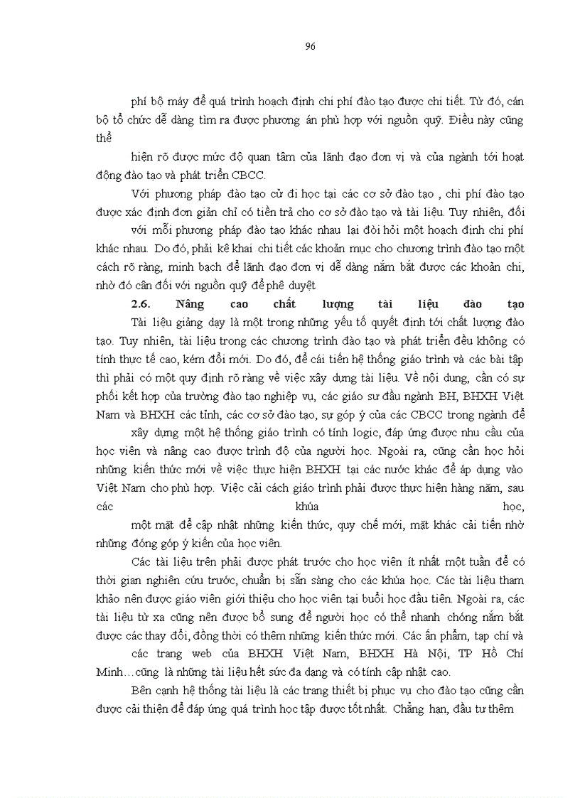 image for page Một số giải pháp cải tiến hoạt động đào tạo và phát triển cán bộ công chức nhà nước tại BHXH tỉnh Quảng Ninh