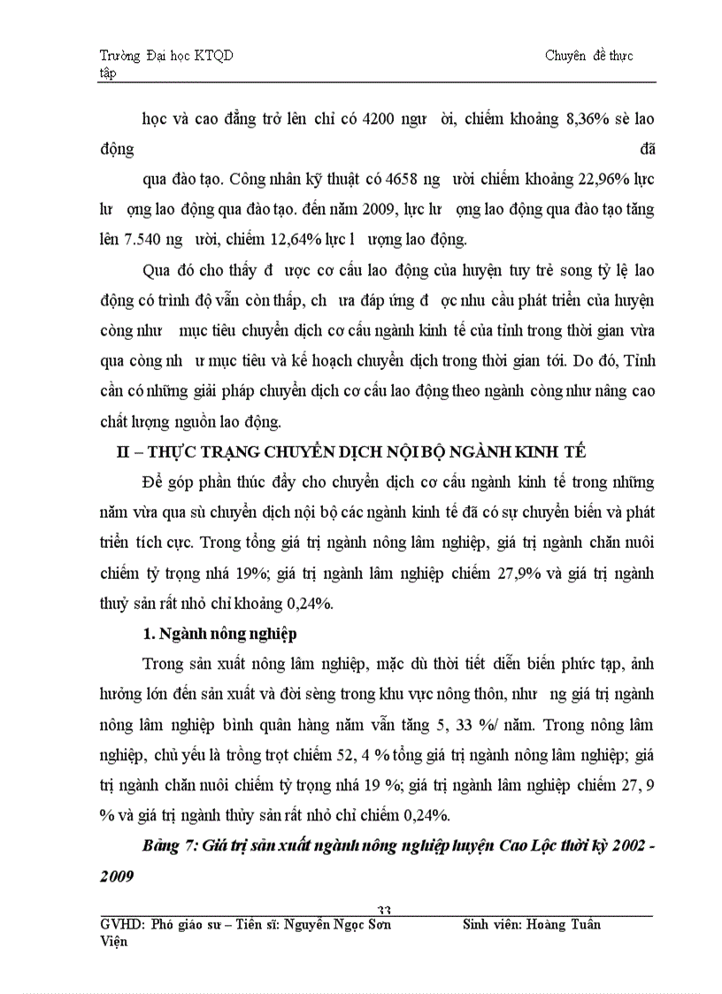 image for page Giải pháp cơ bản về chuyển dịch cơ cấu ngành kinh tế ở huyện Cao Lộc, tỉnh Lạng Sơn thời kỳ 2010-2015