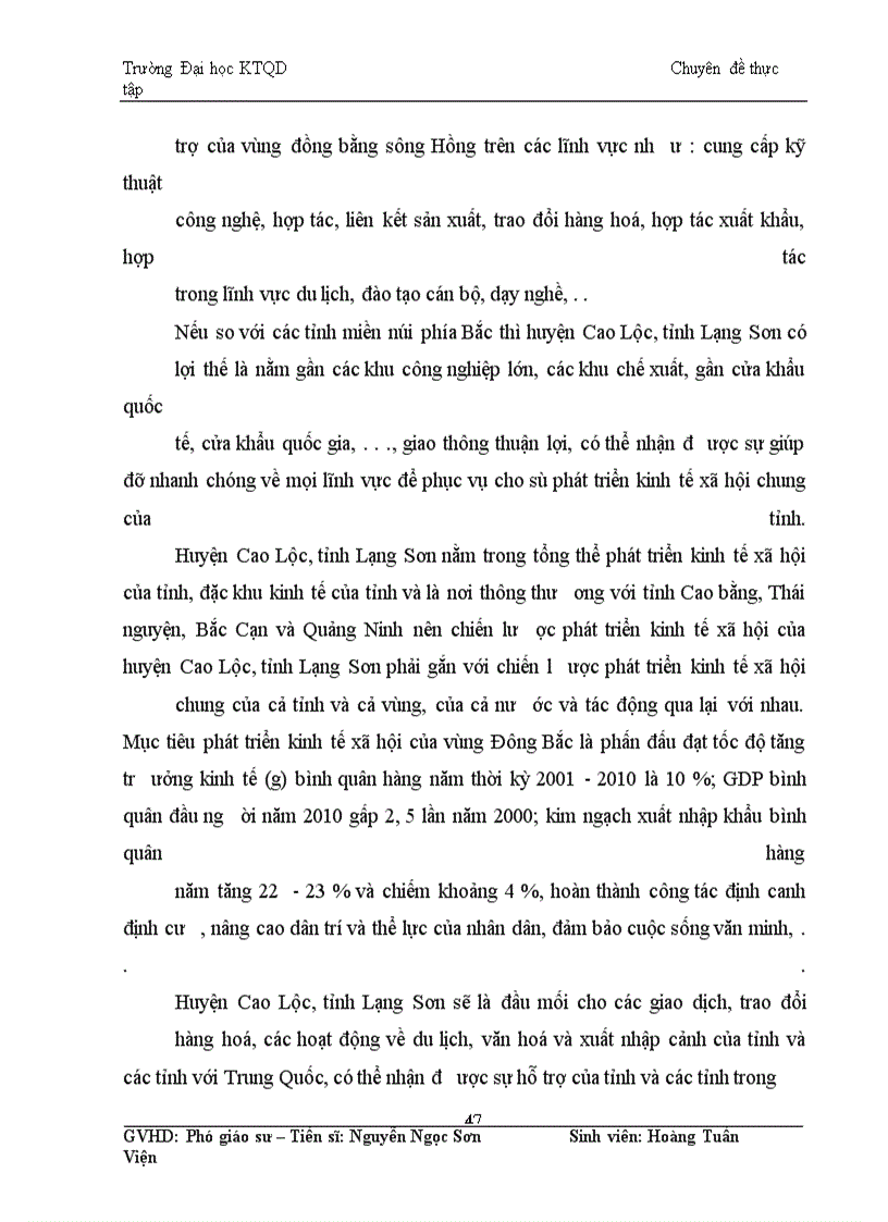 image for page Giải pháp cơ bản về chuyển dịch cơ cấu ngành kinh tế ở huyện Cao Lộc, tỉnh Lạng Sơn thời kỳ 2010-2015