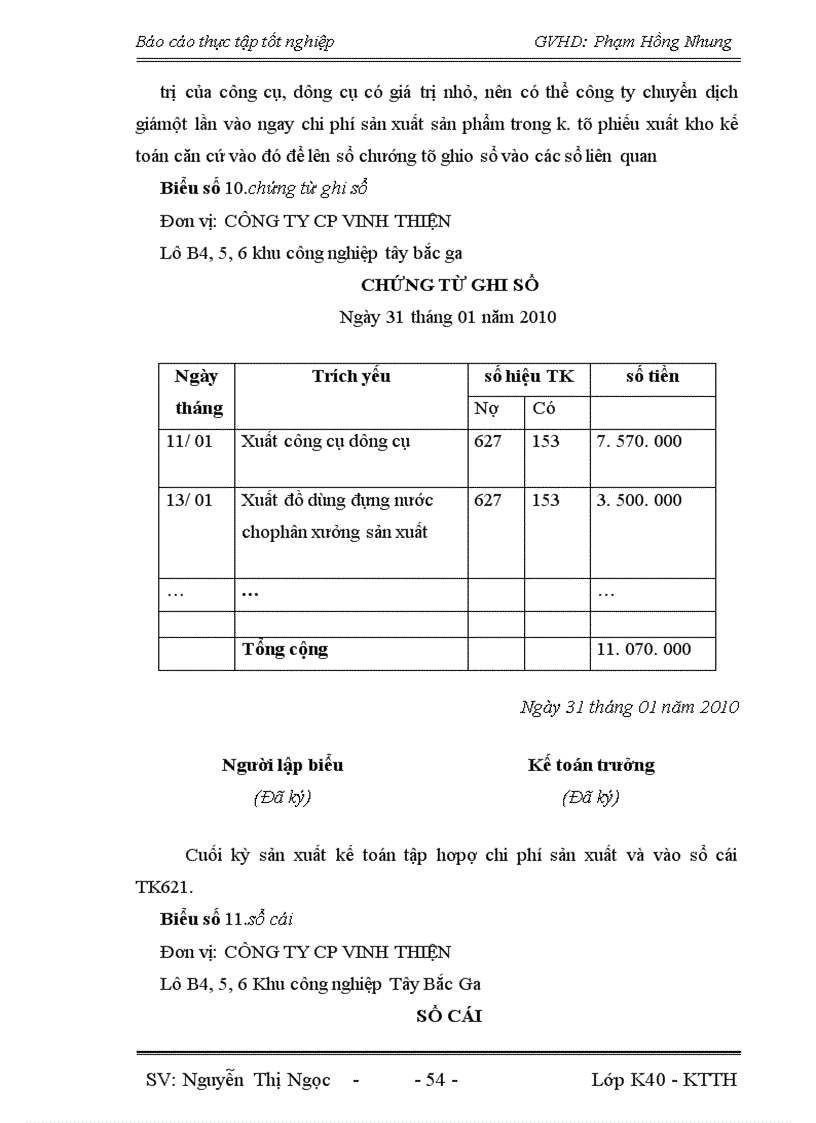 image for page Đánh giá thực trạng hoạch toán kế toán tập hợp chi phí sản xuất và tính giá thành sản phẩm tại Công ty CP Vĩnh Thiện
