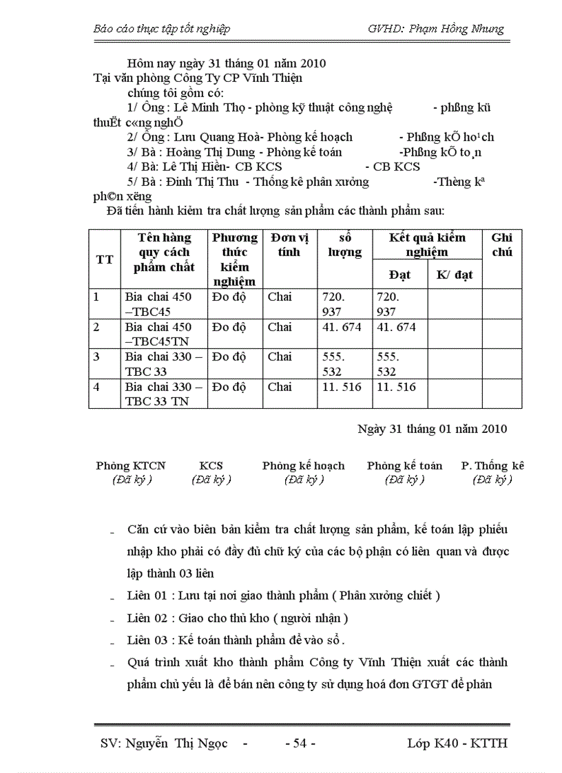 image for page Đánh giá thực trạng hoạch toán kế toán tập hợp chi phí sản xuất và tính giá thành sản phẩm tại Công ty CP Vĩnh Thiện