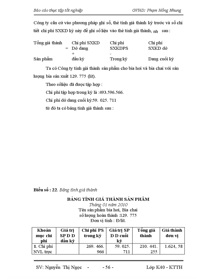 image for page Đánh giá thực trạng hoạch toán kế toán tập hợp chi phí sản xuất và tính giá thành sản phẩm tại Công ty CP Vĩnh Thiện