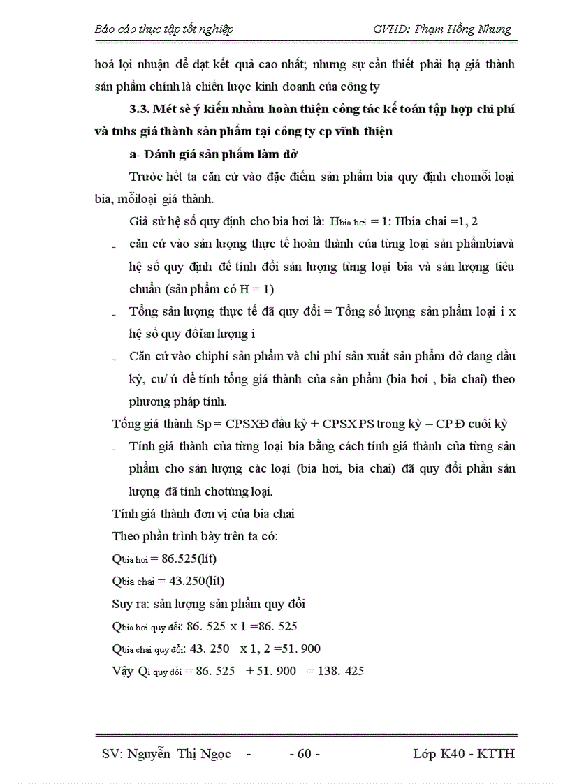 image for page Đánh giá thực trạng hoạch toán kế toán tập hợp chi phí sản xuất và tính giá thành sản phẩm tại Công ty CP Vĩnh Thiện