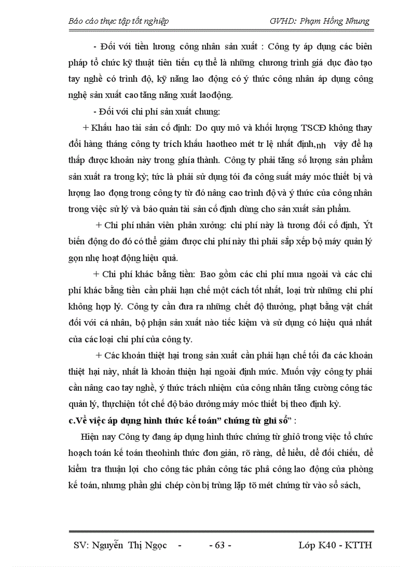 image for page Đánh giá thực trạng hoạch toán kế toán tập hợp chi phí sản xuất và tính giá thành sản phẩm tại Công ty CP Vĩnh Thiện