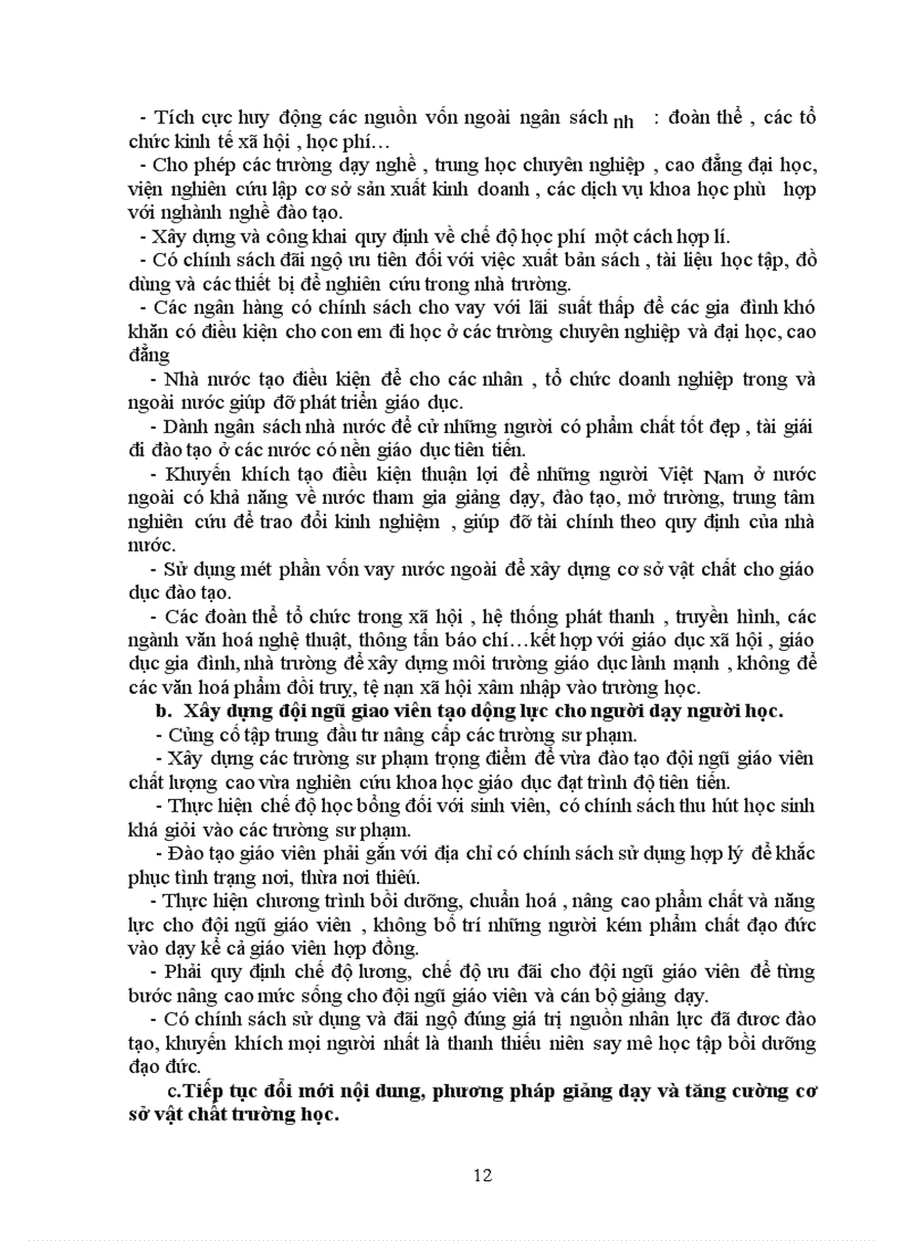 image for page Phát triển giáo dục và đào tạo theo mục tiêu công nghiệp hoá hiện đại hoá