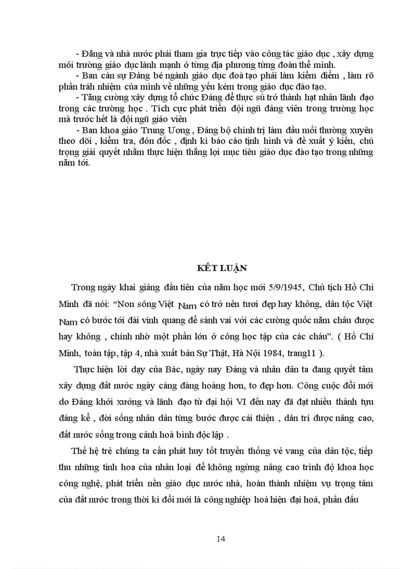 image for page Phát triển giáo dục và đào tạo theo mục tiêu công nghiệp hoá hiện đại hoá