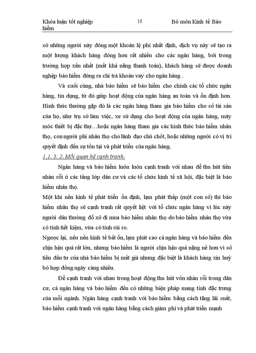 image for page Một số đề xuất phát triển hoạt động bancasurance tại công ty bảo hiểm ngân hàng đầu tư và phát triển Việt Nam (BIC)