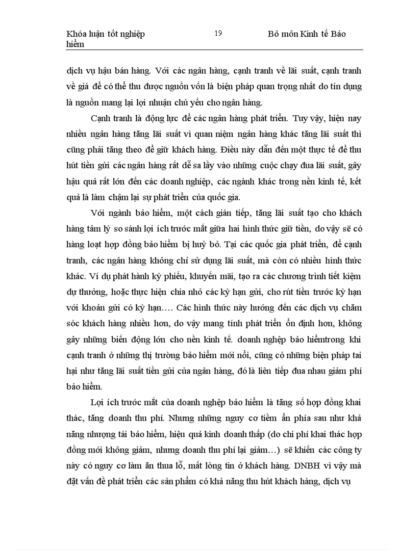 image for page Một số đề xuất phát triển hoạt động bancasurance tại công ty bảo hiểm ngân hàng đầu tư và phát triển Việt Nam (BIC)