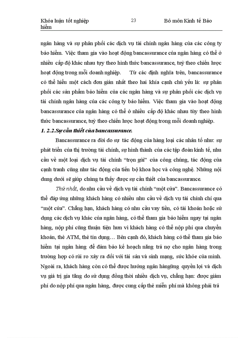 image for page Một số đề xuất phát triển hoạt động bancasurance tại công ty bảo hiểm ngân hàng đầu tư và phát triển Việt Nam (BIC)