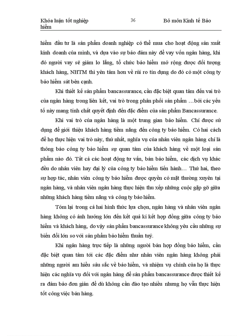image for page Một số đề xuất phát triển hoạt động bancasurance tại công ty bảo hiểm ngân hàng đầu tư và phát triển Việt Nam (BIC)