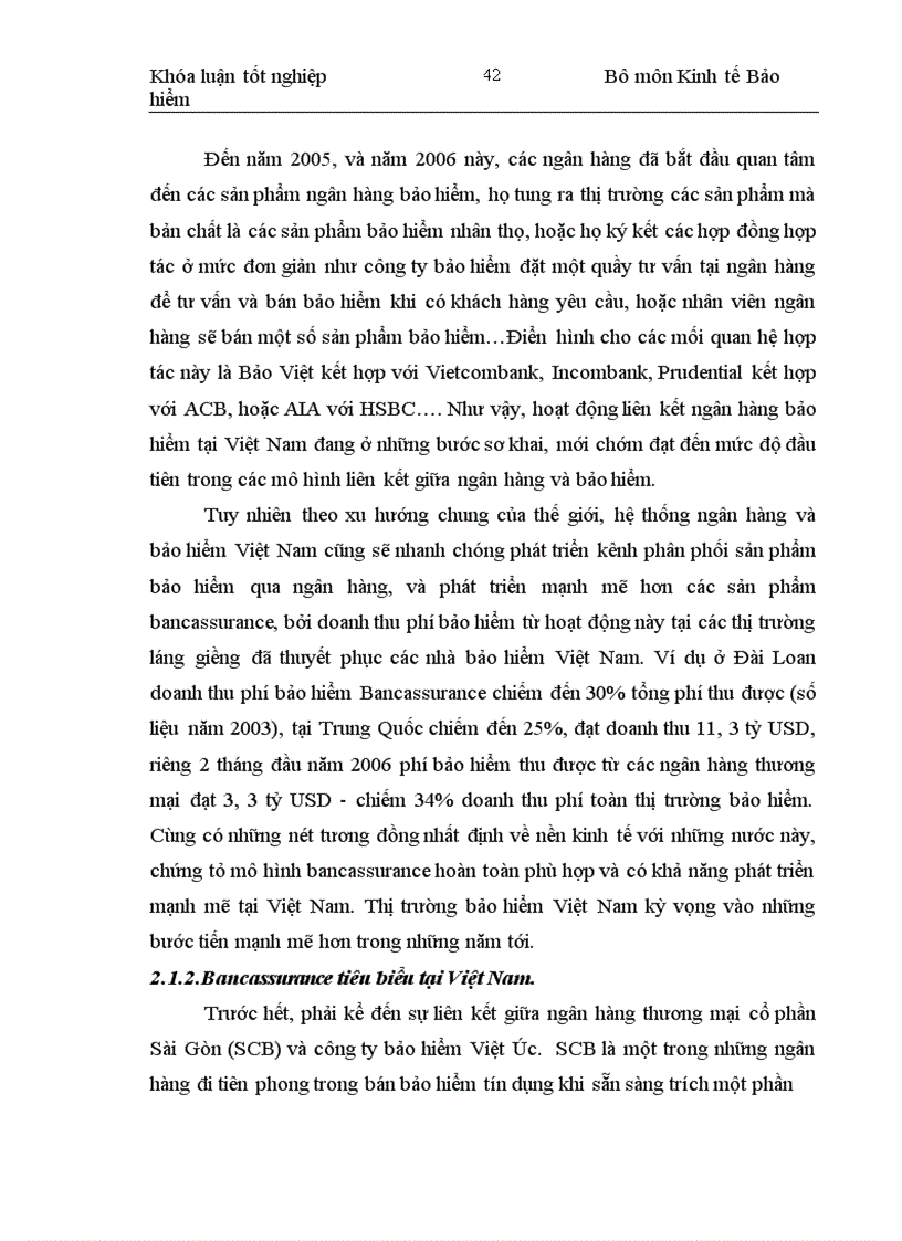 image for page Một số đề xuất phát triển hoạt động bancasurance tại công ty bảo hiểm ngân hàng đầu tư và phát triển Việt Nam (BIC)