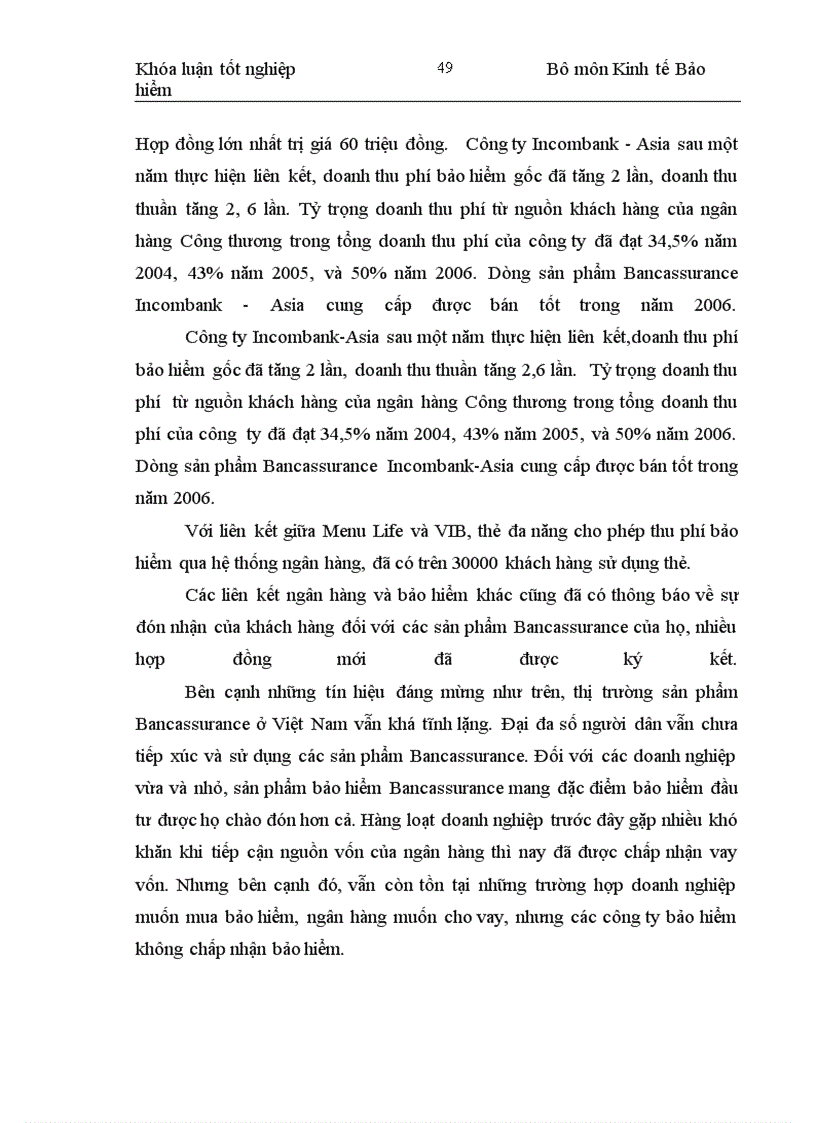 image for page Một số đề xuất phát triển hoạt động bancasurance tại công ty bảo hiểm ngân hàng đầu tư và phát triển Việt Nam (BIC)