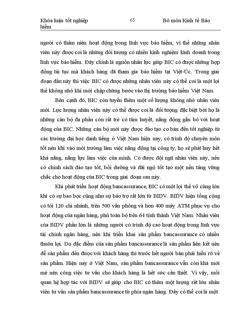 image for page Một số đề xuất phát triển hoạt động bancasurance tại công ty bảo hiểm ngân hàng đầu tư và phát triển Việt Nam (BIC)
