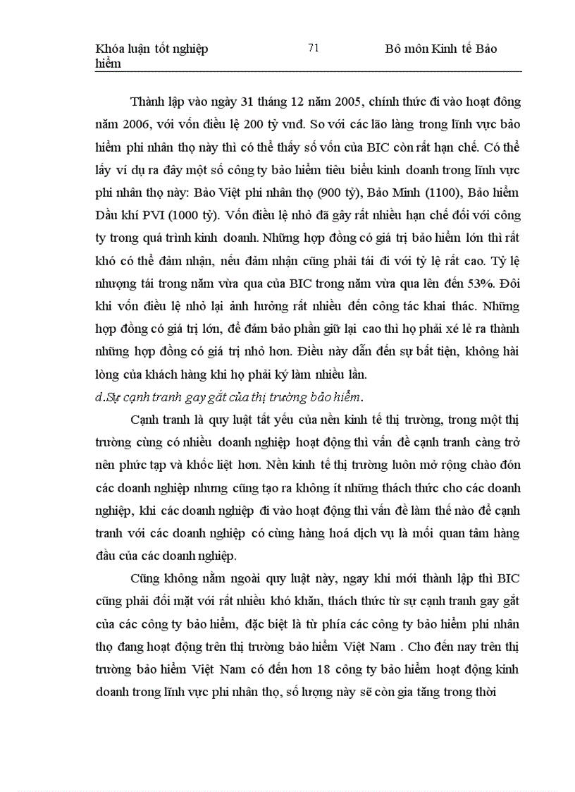image for page Một số đề xuất phát triển hoạt động bancasurance tại công ty bảo hiểm ngân hàng đầu tư và phát triển Việt Nam (BIC)