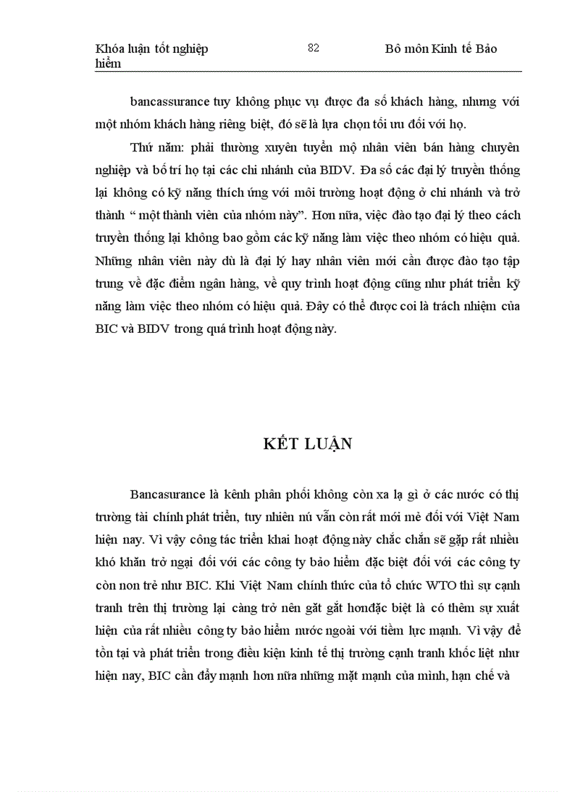 image for page Một số đề xuất phát triển hoạt động bancasurance tại công ty bảo hiểm ngân hàng đầu tư và phát triển Việt Nam (BIC)