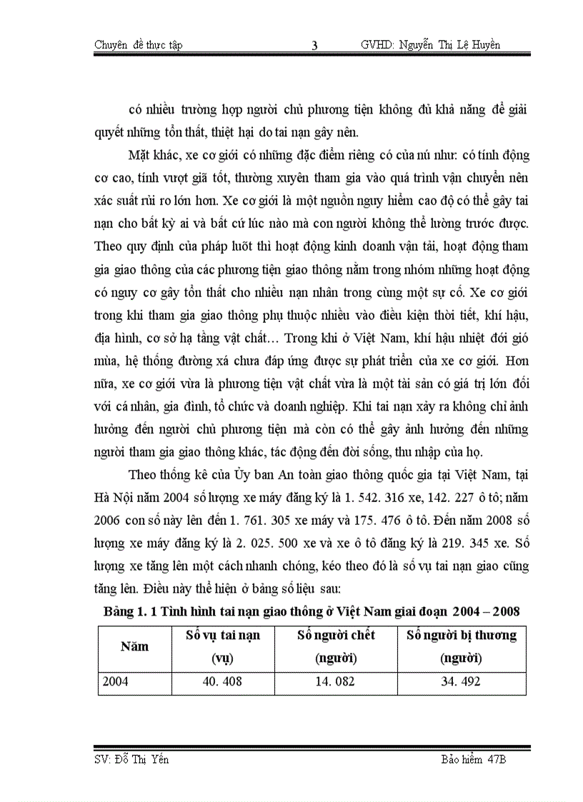 image for page Công tác giám định – bồi thường nghiệp vụ BH TNDS của chủ xe giới đối với người thứ ba tại BVHN
