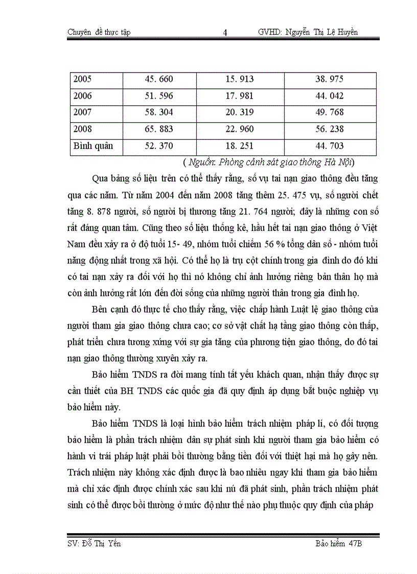 image for page Công tác giám định – bồi thường nghiệp vụ BH TNDS của chủ xe giới đối với người thứ ba tại BVHN