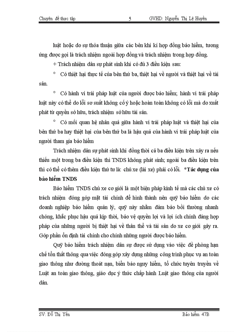 image for page Công tác giám định – bồi thường nghiệp vụ BH TNDS của chủ xe giới đối với người thứ ba tại BVHN