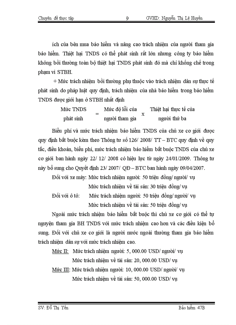 image for page Công tác giám định – bồi thường nghiệp vụ BH TNDS của chủ xe giới đối với người thứ ba tại BVHN