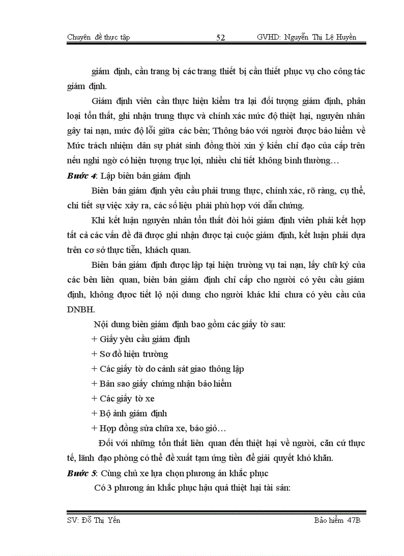 image for page Công tác giám định – bồi thường nghiệp vụ BH TNDS của chủ xe giới đối với người thứ ba tại BVHN