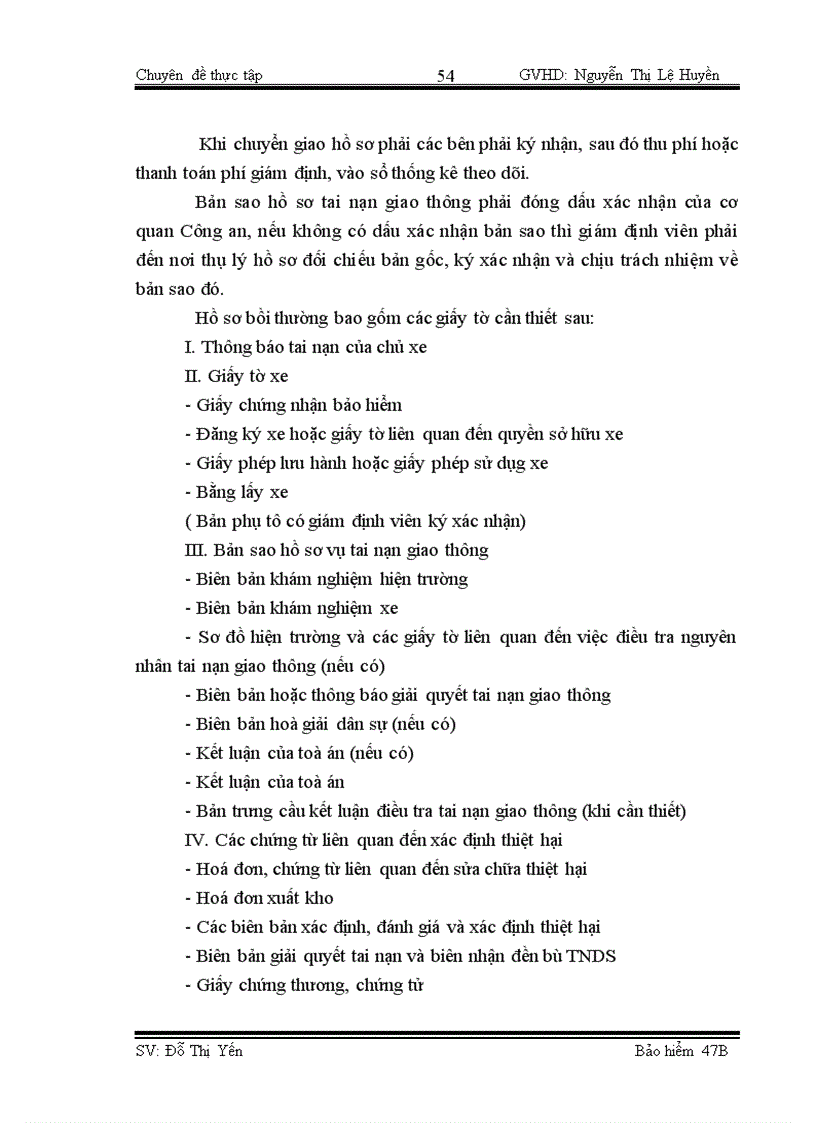 image for page Công tác giám định – bồi thường nghiệp vụ BH TNDS của chủ xe giới đối với người thứ ba tại BVHN