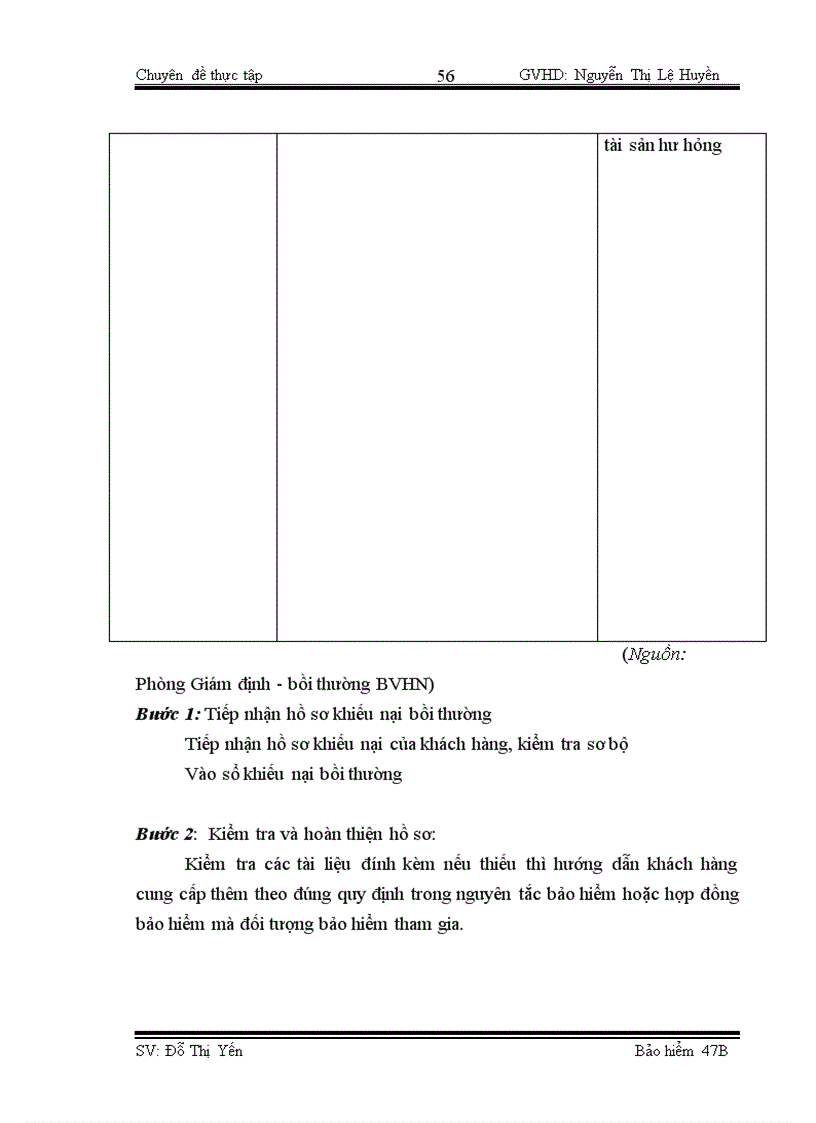 image for page Công tác giám định – bồi thường nghiệp vụ BH TNDS của chủ xe giới đối với người thứ ba tại BVHN