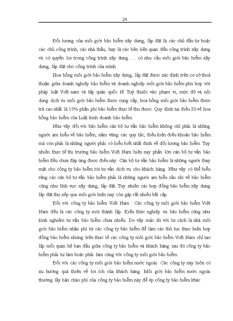 image for page Phân tích thực trạng triển khai hoạt động môi giới bảo hiểm xây dựng, lắp đặt tại Công ty môi giới bảo hiểm Việt Quốc