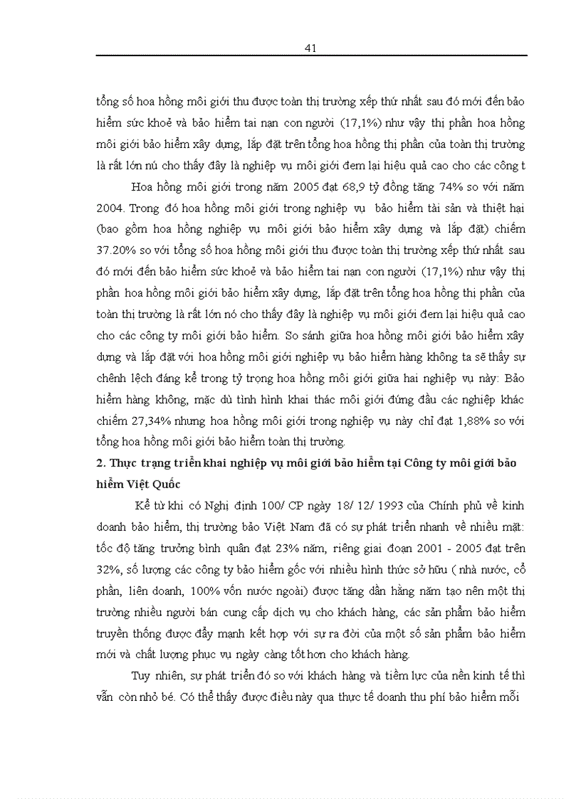 image for page Phân tích thực trạng triển khai hoạt động môi giới bảo hiểm xây dựng, lắp đặt tại Công ty môi giới bảo hiểm Việt Quốc