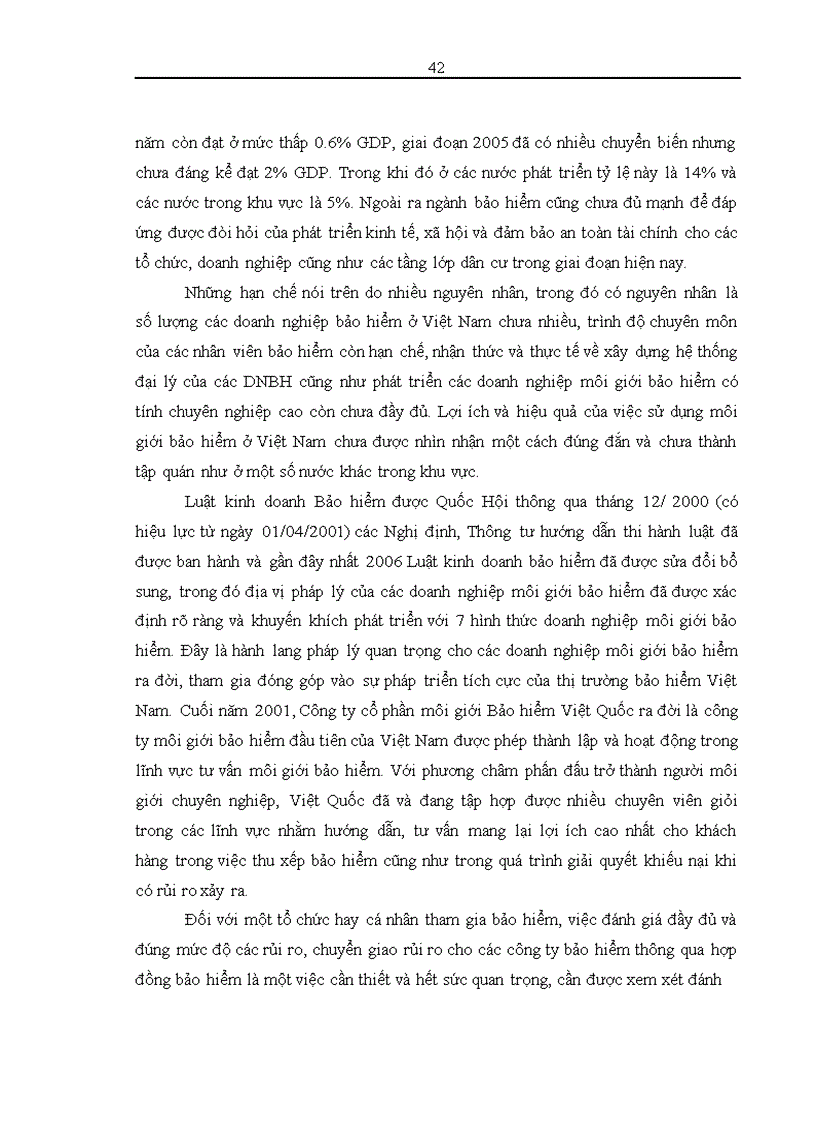 image for page Phân tích thực trạng triển khai hoạt động môi giới bảo hiểm xây dựng, lắp đặt tại Công ty môi giới bảo hiểm Việt Quốc