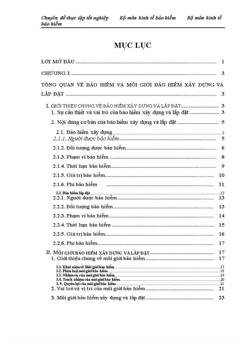 image for page Phân tích thực trạng triển khai hoạt động môi giới bảo hiểm xây dựng, lắp đặt tại Công ty môi giới bảo hiểm Việt Quốc