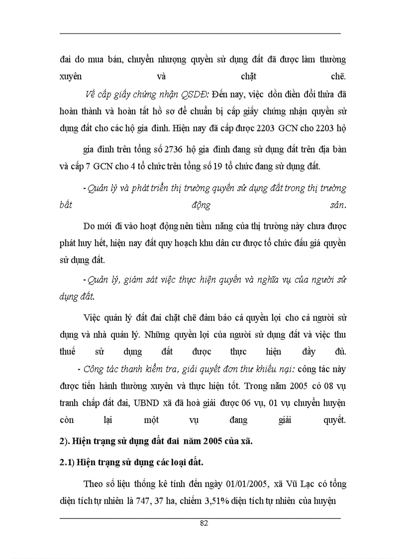 image for page Xây dựng phương án quy hoạch sử dụng đất xã Vũ Lạc – Kiến Xương – Thái Bình giai đoạn 2005 – 2015