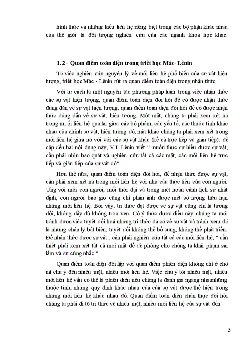 image for page Vận dụng quan điểm toàn diện với việc phát triển kinh tế tư nhân trong thời kỳ quá độ lên CNXH ở Việt Nam