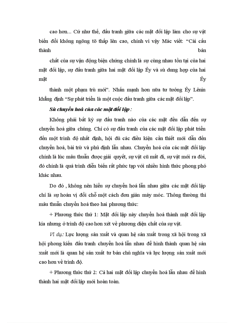 image for page Phép biện chứng về mâu thuẫn và vận dụng nó trong phân tích mâu thuẫn biện chứng trong quá trình chuyến sang kinh tế thị trường ở Việt Nam