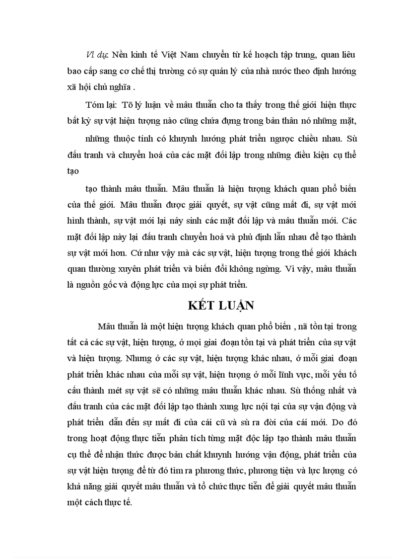 image for page Phép biện chứng về mâu thuẫn và vận dụng nó trong phân tích mâu thuẫn biện chứng trong quá trình chuyến sang kinh tế thị trường ở Việt Nam