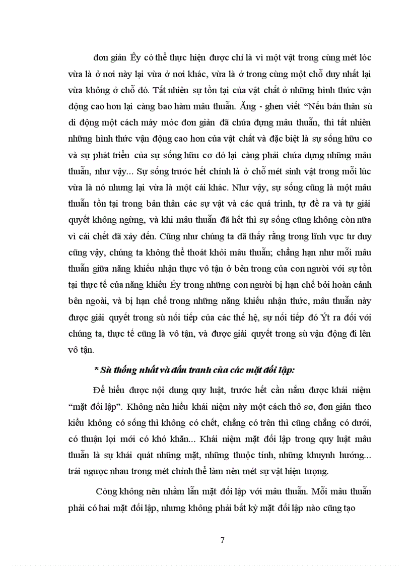 image for page Mâu thuẫn biện chứng và sự vận dụng nó trong quá trình chuyển sang kinh tế thị trường ở Việt Nam