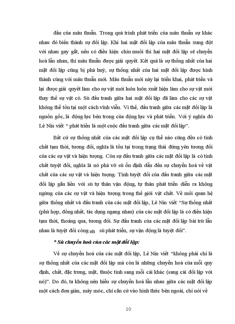 image for page Mâu thuẫn biện chứng và sự vận dụng nó trong quá trình chuyển sang kinh tế thị trường ở Việt Nam