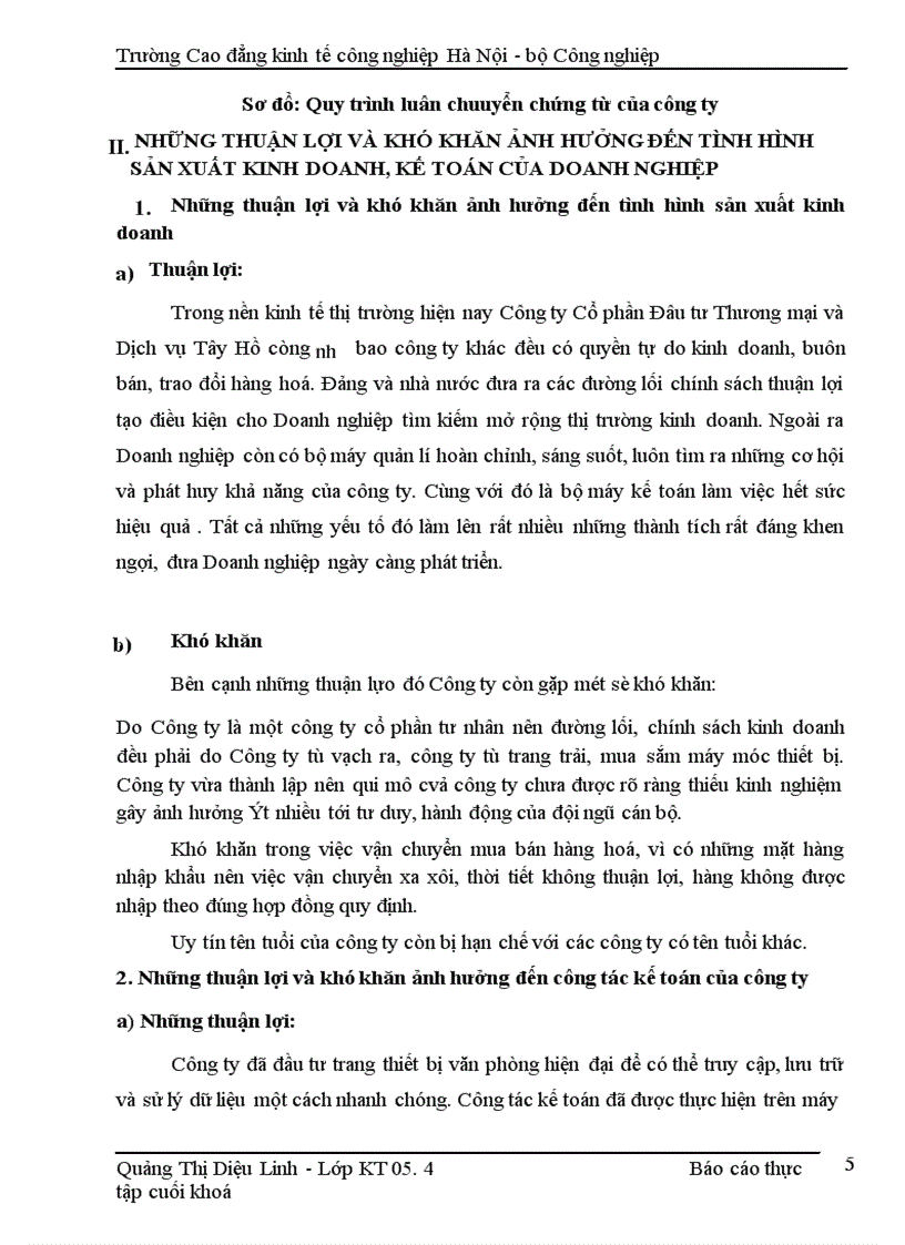 image for page Hoàn thiện công tác kế toán công ty cổ phần đầu tư thương mại và dịch vụ Tây Hồ