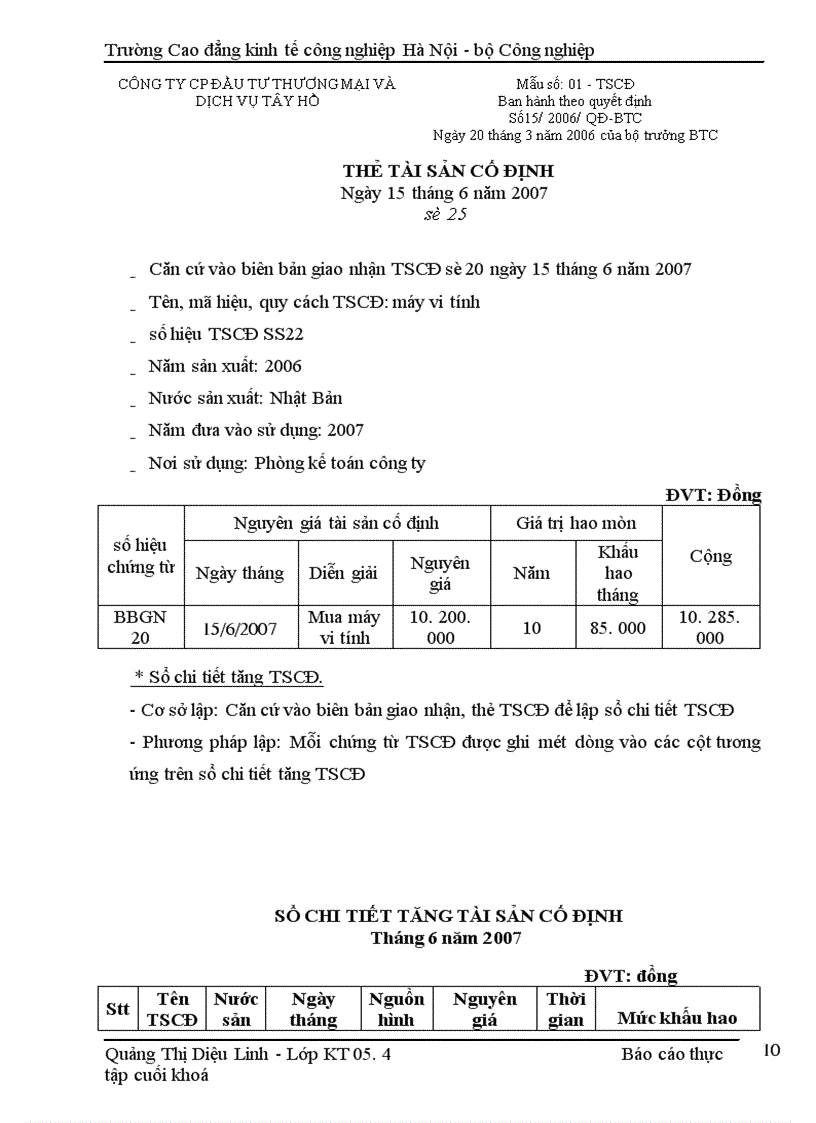 image for page Hoàn thiện công tác kế toán công ty cổ phần đầu tư thương mại và dịch vụ Tây Hồ