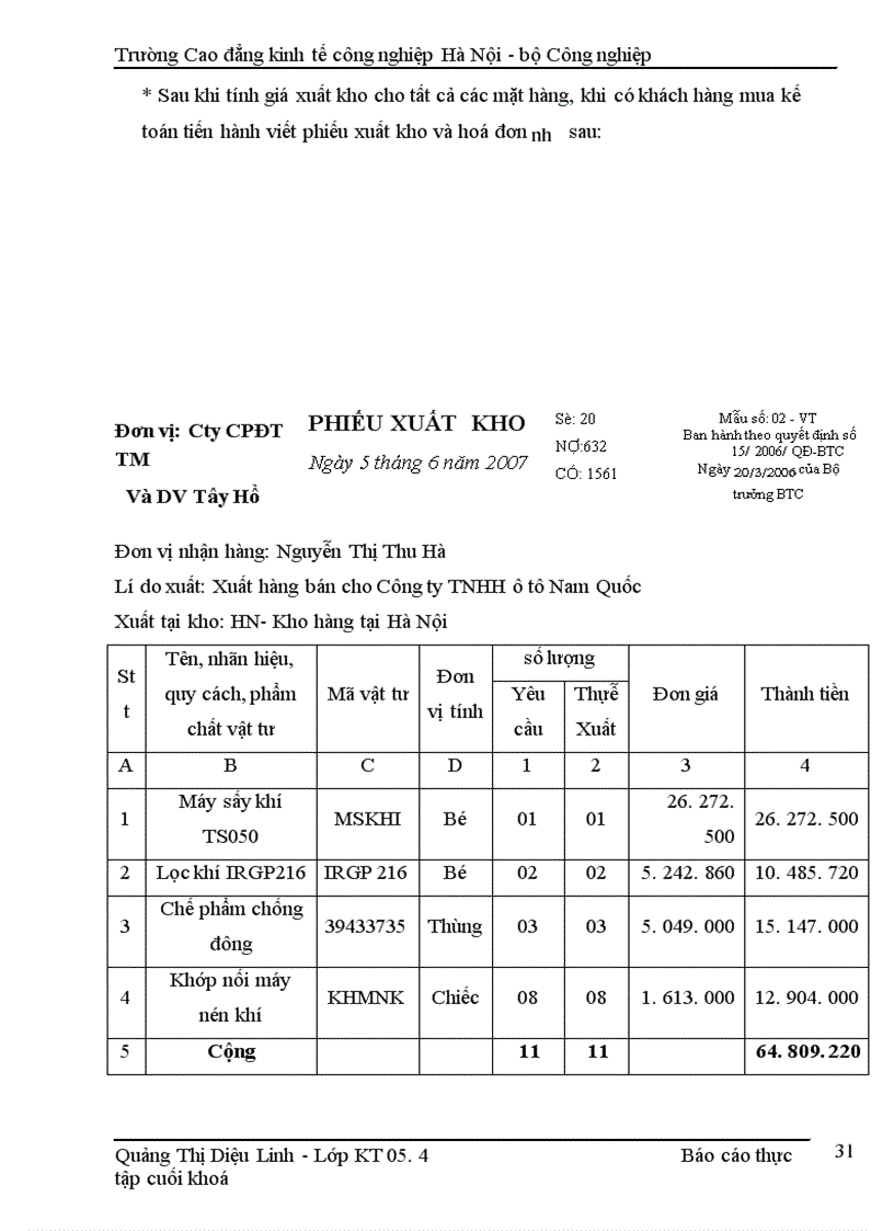 image for page Hoàn thiện công tác kế toán công ty cổ phần đầu tư thương mại và dịch vụ Tây Hồ