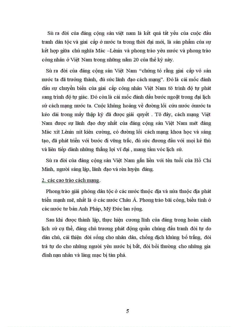 image for page Tiểu luận lịch sử đảng