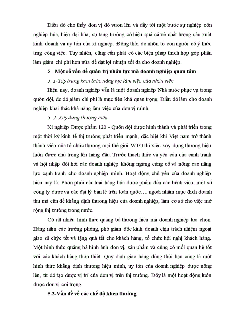 image for page Phân tích tình hình tài chính với việc nâng cao hiệu quả sử dụng vốn tại Xí nghiệp Dược phẩm 120-Quân đội