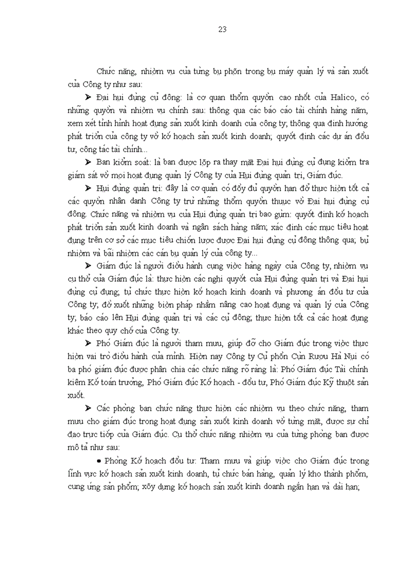 image for page Một số giải pháp nhằm hoàn thiện công tác đánh giá thực hiện công việc tại Công ty Cổ phần Cồn Rượu Hà Nội