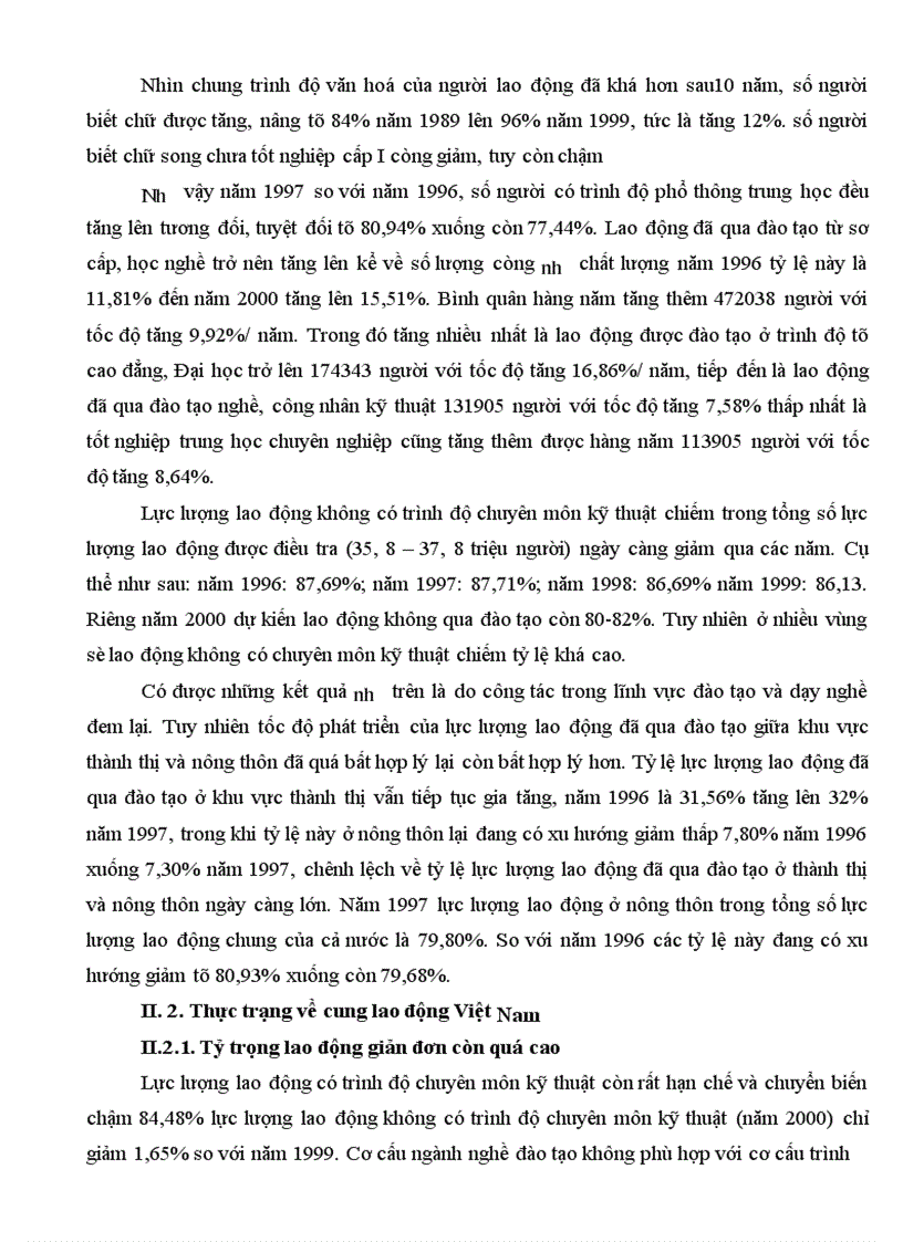 image for page Thị trường lao động Việt Nam thực trạng và giải pháp