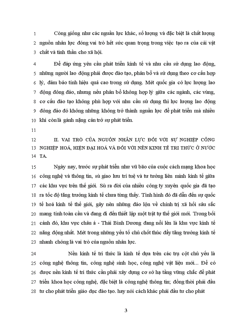 image for page Nguồn nhân lực đối với sự nghiệp công nghiệp hoá - hiện đại hoá và đối với nền kinh tế tri thức ở nước ta