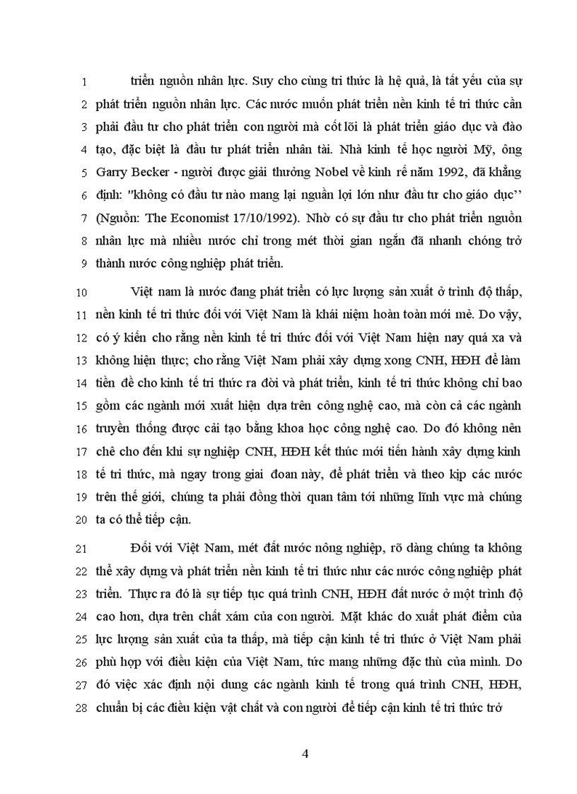image for page Nguồn nhân lực đối với sự nghiệp công nghiệp hoá - hiện đại hoá và đối với nền kinh tế tri thức ở nước ta
