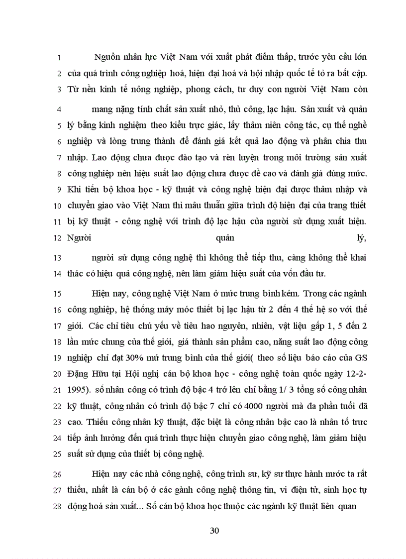 image for page Nguồn nhân lực đối với sự nghiệp công nghiệp hoá - hiện đại hoá và đối với nền kinh tế tri thức ở nước ta