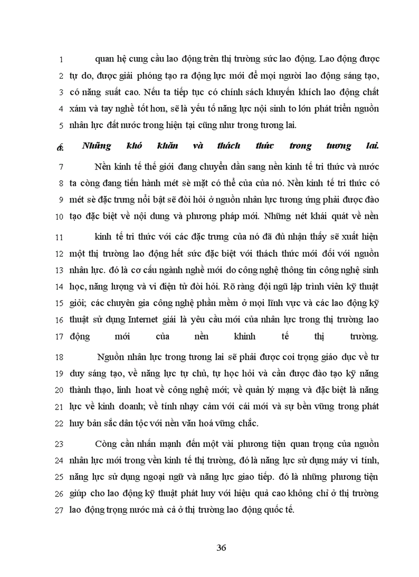 image for page Nguồn nhân lực đối với sự nghiệp công nghiệp hoá - hiện đại hoá và đối với nền kinh tế tri thức ở nước ta