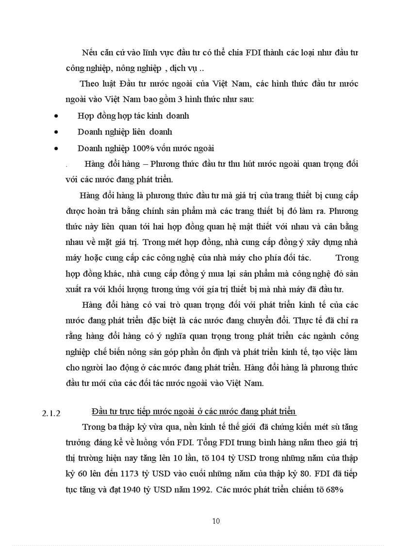 image for page Đầu tư trực tiếp nước ngoài và những giải pháp nhằm thu hút đầu tư trực tiếp nước ngoài vào Việt Nam